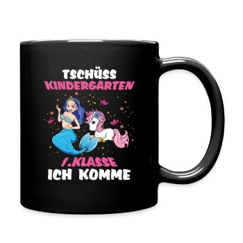Bye Bye Kindergarten 1st Grade I'm Coming - Full Colour Mug - black - Right