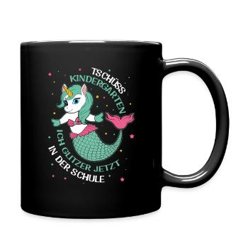 Bye Bye Kindergarten I'm Glittering Now In The - Full Colour Mug - black - Right