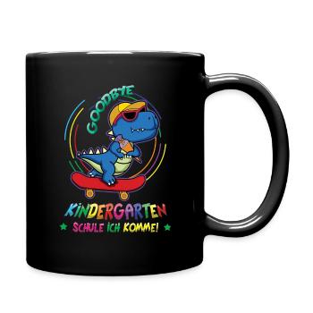 Goodbye Kindergarten School School I'm Coming - Full Colour Mug - black - Right