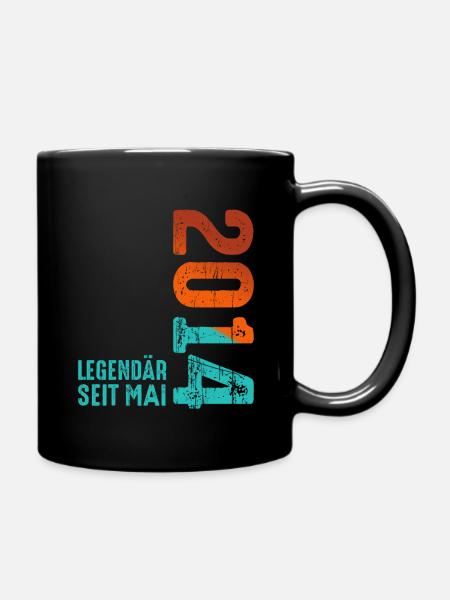 Limited Edition Mai 2014 Legendär Seit Mai 2014 - Tasse einfarbig - Schwarz