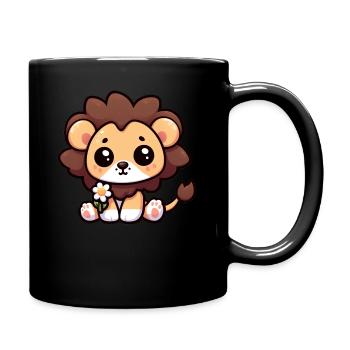 Leon baby t-shirt - Full Colour Mug - black - Right