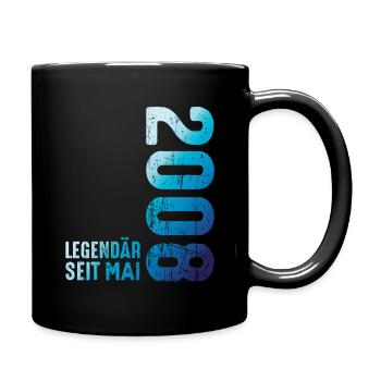 Limited Edition May 2008 Legendär Seit May 2008 - Tasse einfarbig - Schwarz - Rechts