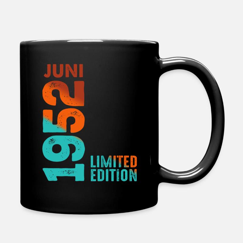 Limited Edition Juni 1952 Legendär Seit Juni 1952 - Tasse einfarbig - Schwarz