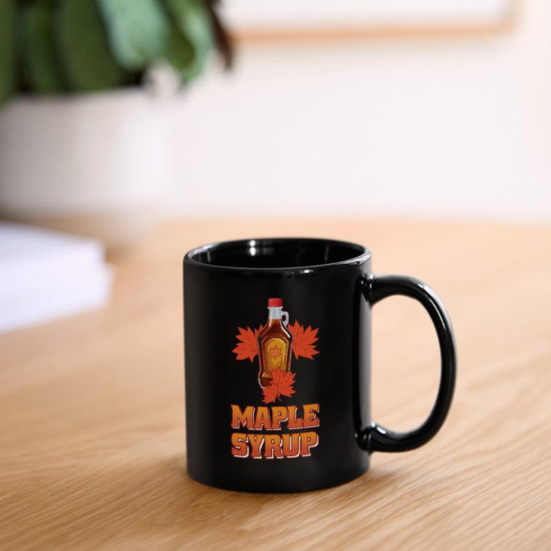 Maple Syrup Maple Tapping Maple Tree Maple Leaf Full Colour Mug