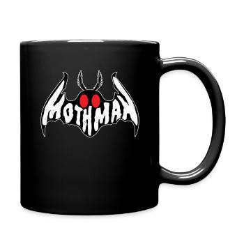 Mothman Monster Creepy Cryptid - Mug uni - noir - Droite
