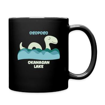 Ogopogo Lac Okanagan Monstre Cryptide - Mug uni - noir - Droite