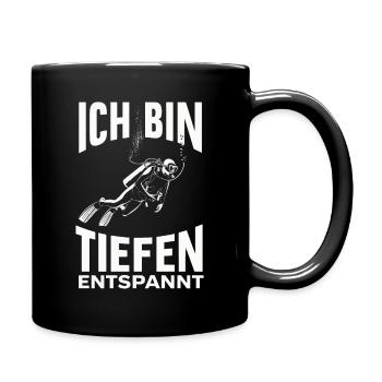 Plongeurs Plongée Sports nautiques Plongée sous-marine - Mug uni - noir - Droite