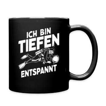 Plongeurs Plongée Sports nautiques Plongée sous-marine - Mug uni - noir - Droite
