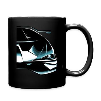 Men's Car Design - Full Colour Mug - black - Right