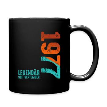 Septembre 1977 Légendaire depuis - Mug uni - noir - Droite