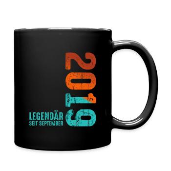 September 2019 Legendary since - Full Colour Mug - black - Right