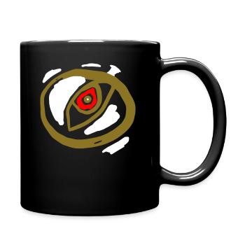 Eye - Symbolism - Full Colour Mug - black - Right