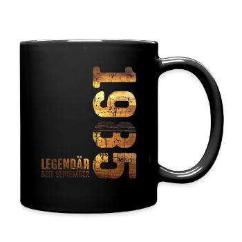 Legendary since September 1985 Birthday - Full Colour Mug - black - Right