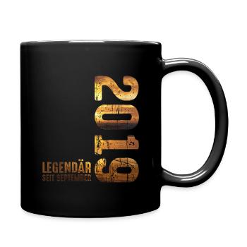 Legendary Since September 2019 Birthday - Full Colour Mug - black - Right