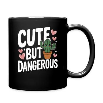Cactus Cacti Desert Plant - Full Colour Mug - black - Right