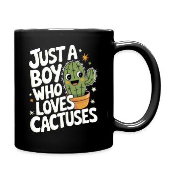 Cactus Cacti Desert Plant - Full Colour Mug - black - Right