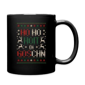 Ho Ho Hoit Di Goschn Noël - Mug uni - noir - Droite