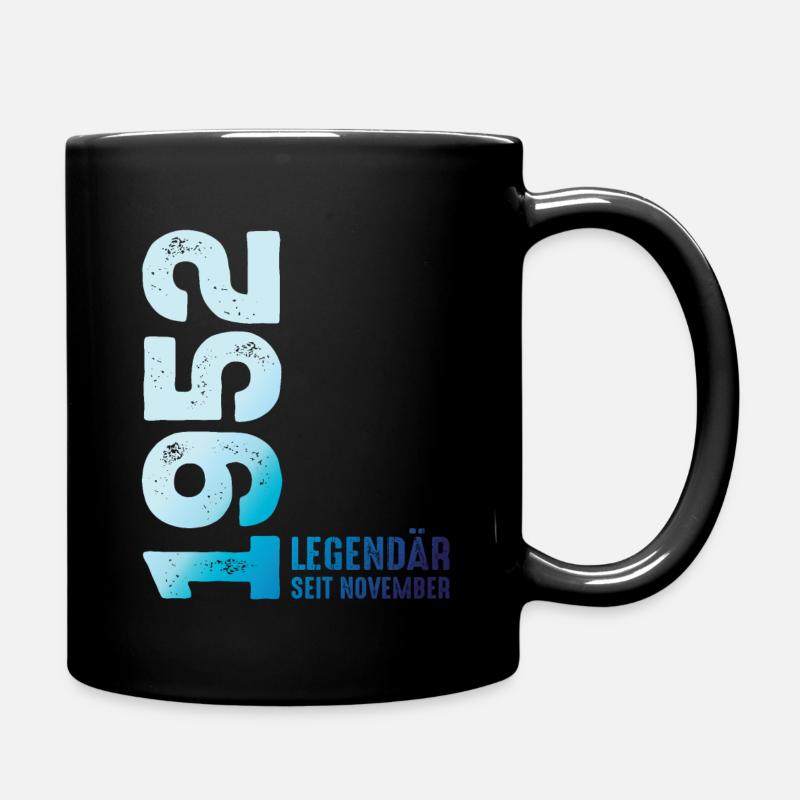 Limited Edition November 1952 Legendär Seit - Tasse einfarbig - Schwarz