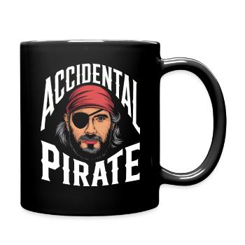 Amputation Behinderung - Tasse einfarbig - Schwarz - Rechts