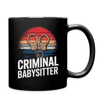 Correctional officer Guard Correctional officer - Full Colour Mug - black - Right