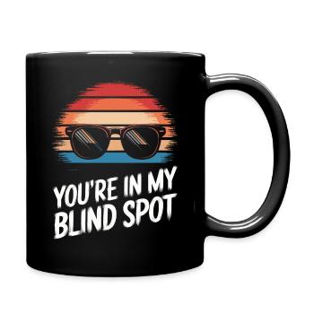 Aveugle Personnes malvoyantes - Mug uni - noir - Droite