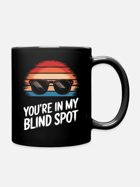 Blinde Blindheit Sehbehinderte Menschen - Tasse einfarbig - Schwarz