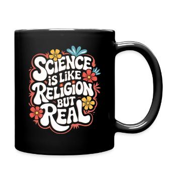 Atheismus Atheist Anti-Religion Agnostiker - Tasse einfarbig - Schwarz - Rechts