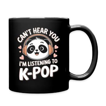 Musique K-Pop Pop Coréenne - Mug uni - noir - Droite