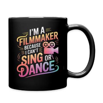 Filmemacher Filmregisseur Kameramann Film - Tasse einfarbig - Schwarz - Rechts