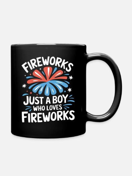 Pyrotechniker Feuerwerk Pyrotechnik - Tasse einfarbig - Schwarz