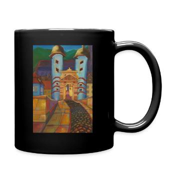 Heidelberg - Tasse einfarbig - Schwarz - Rechts