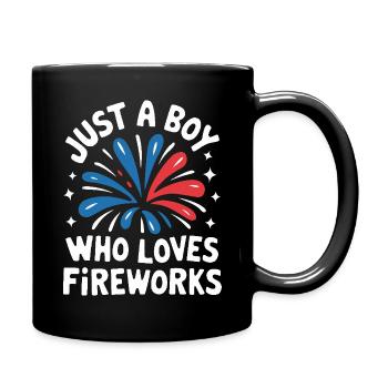 Pyrotechnics Fireworks Pyrotechnics - Full Colour Mug - black - Right