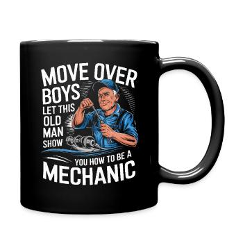 Mécanicien Atelier mécanique - Mug uni - noir - Droite
