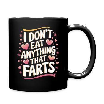 Végétarien Végétalien Végétarien Végétarien - Mug uni - noir - Droite