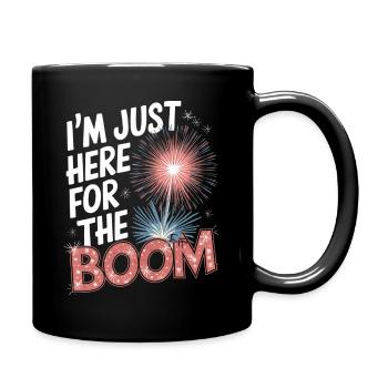 Pyrotechniker Feuerwerk Pyrotechnik - Tasse einfarbig - Schwarz - Rechts
