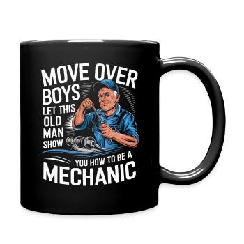 Mechanic Mechanic Workshop - Full Colour Mug - black - Right