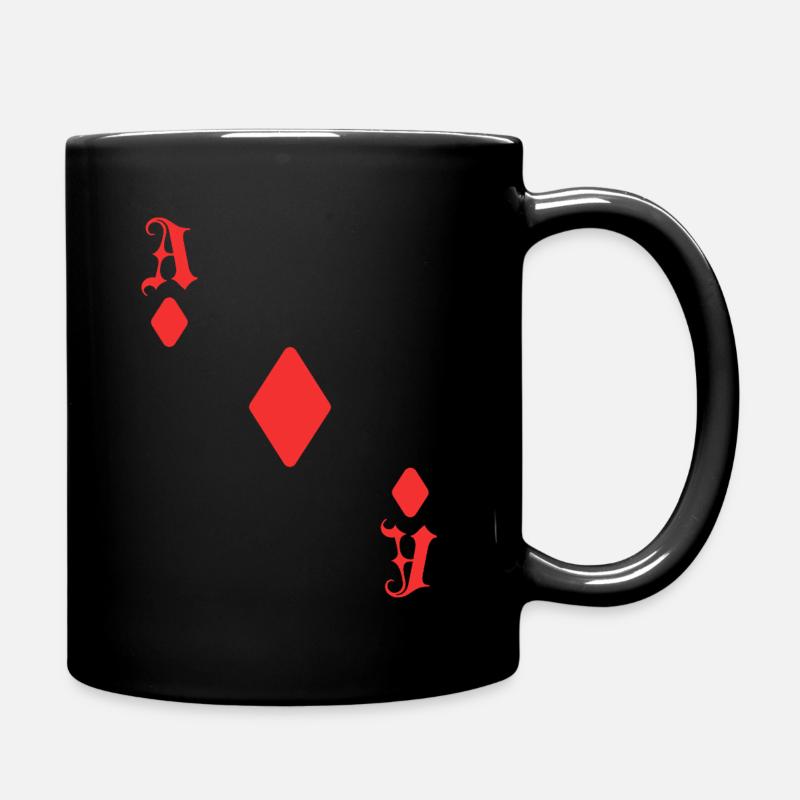 Jeu de cartes As Carte Costume Carnaval Halloween - Mug uni - noir