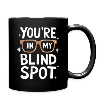 Aveugle Personnes malvoyantes - Mug uni - noir - Droite