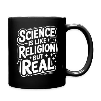 Atheismus Atheist Anti-Religion Agnostiker - Tasse einfarbig - Schwarz - Rechts