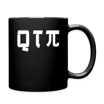 Célébrez la Journée Pi avec Q T Π - Mug uni - noir - Droite