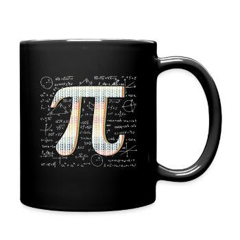 Pi Day Nombres Icône Math Geek - Mug uni - noir - Droite