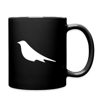 Oiseau perroquet hirondelle hirondelle cadeau - Mug uni - noir - Droite