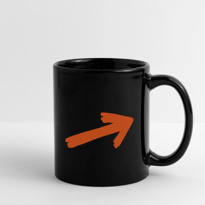 Conception de flèche Mug uni