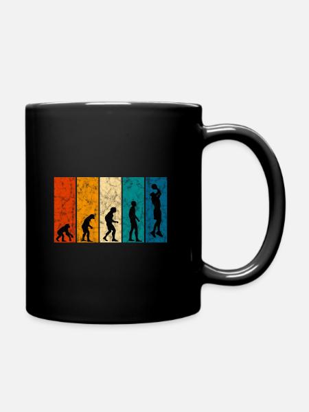 Basket basket basket basketball basketteur basketteur - Mug uni - noir