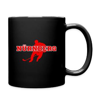 Nürnberg, meine Stadt! - Tasse einfarbig - Schwarz - Rechts