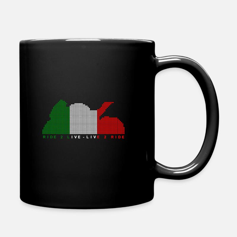 Ride 2 Live - Full Colour Mug - black