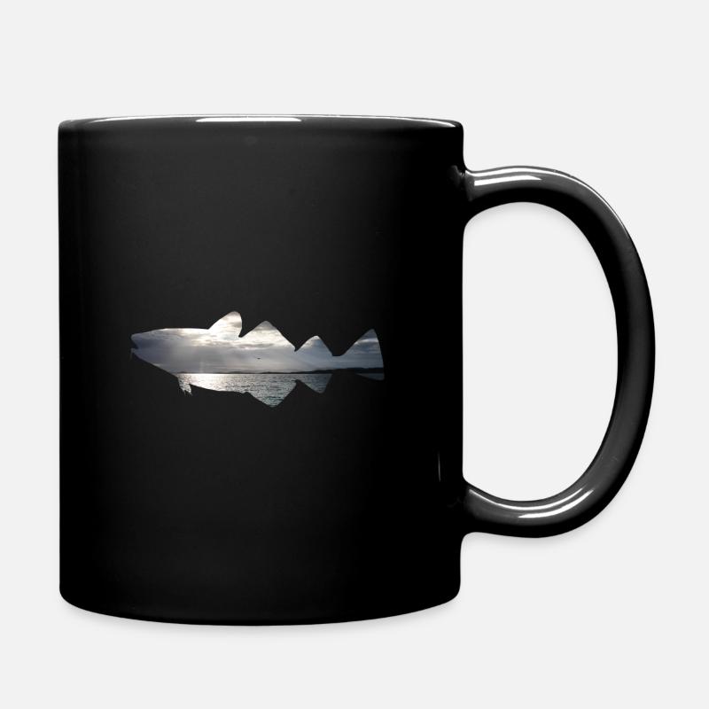 Pêche à la morue en Norvège - Mug uni - noir