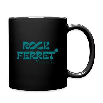 Rock Ferret - Mug uni - noir - Droite