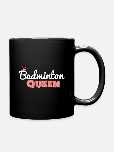 Badminton Queen - Badminton Badminton Badminton Cadeau - Mug uni - noir