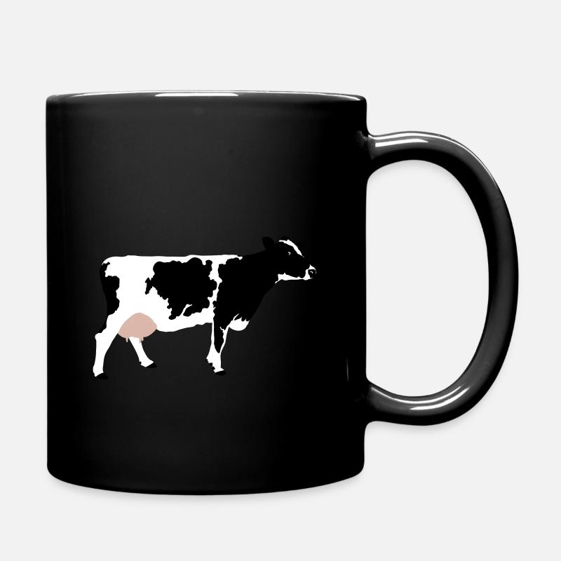Vache - Mug uni - noir